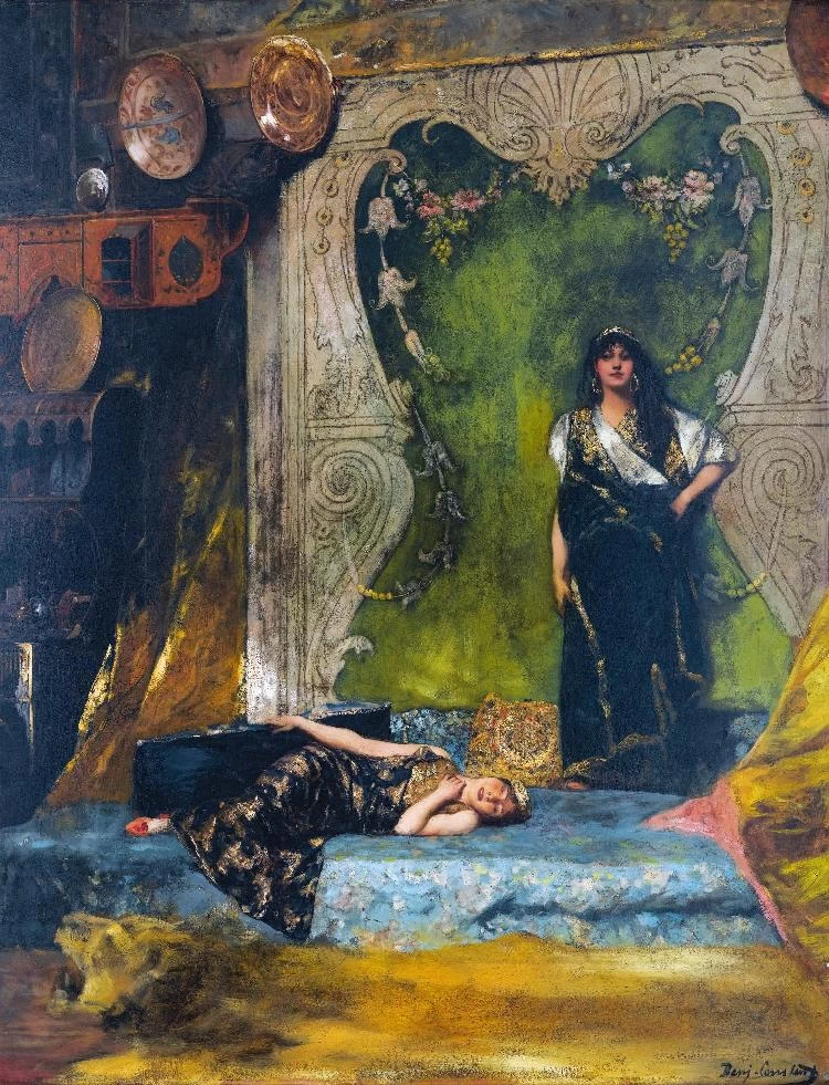Jean - Joseph Benjamin, Constant, 121, Odalische nell'harem
